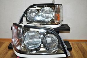 JZS171 JZS173 JZS175 JZS179 17系 クラウン アスリート 純正 HID ヘッドライト 左右 セット 付属品完備 綺麗 ① KOITO 30-280 ロイヤル