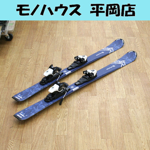 子供用スキー 120cm SALOMON MAX-JR ブルー系 調整ビンディング付き 解放値0.75-4.5 対応ソール長221-304mm ジュニア キッズ 札幌市 清田区