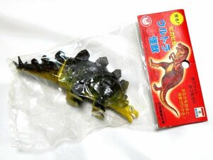 ◆当時物・新品未開封 黄色 光る! ピカピカ ウルトラ怪獣 中嶋製作所 ソフビ 17