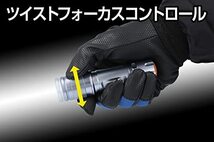 GENTOS(ジェントス) LED 懐中電灯 【明るさ350ルーメン/実用点灯6時間/耐塵/防滴】 単4形電池3本使用_画像5