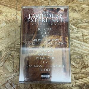 シHIPHOP,R&B THE LAWHOUSE EXPERIENCE VOLUME ONE アルバム! TAPE 中古品