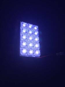 FLUX LED 15 полосный (3×5) свет в салоне 