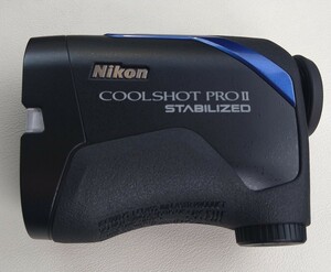 【極上美品 ニコン クールショット プロ2 スタビライズド】Nikon COOLSHOT PROⅡ 最高峰モデル カラー表示 レーザー距離計 専用ケース付き