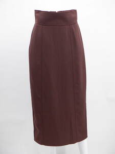 [ new goods ][INGNI wing ]tsu il narrow skirt / Brown [ including in a package possibility ][ skirt ][ bottoms ]