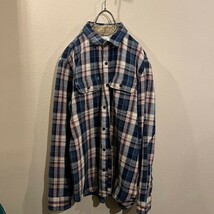 GAP　ギャップ　ネルシャツ　青　ブルー　/Y2626_画像2