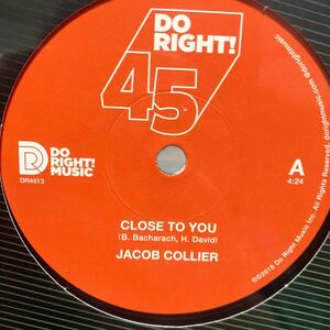 7' Jacob Collier/ Close To You / Don't You Worry Bout A Thing レコード レア