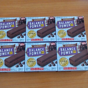 BALANCEPOWER BIG　バランスパワービッグ　栄養 食品　カカオブラウニー　６箱セット