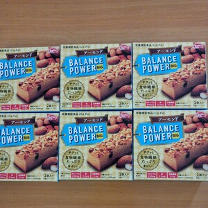 BALANCEPOWER BIG　バランスパワービッグ　栄養 食品　アーモンド　６箱セット