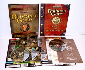 【同梱OK】 バルダーズ・ゲート / 拡張シナリオ集『テイルズ・オブ・ザ・ソードコースト』 セット / baldur's gate