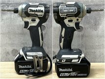 F-01005NH1226Y6XY23 makita 充電式インパクトドライバー TD170DRGXW 電動工具 充電器 バッテリー×2付属 直接引取対応 インボイス制度対応_画像2