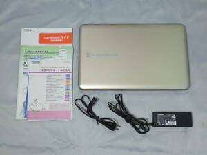 ☆TOSHIBA dynabook 東芝 ダイナブック T552/58GK Core i7-3630QM 2.4GHz 8GB HDDなし ACアダプター・説明書付 動作確認済 外観良好品☆