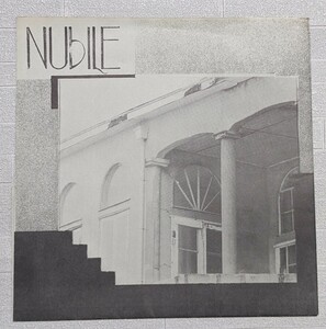 NUBILE 　ニウバイル　1stソノシート ADK -04S　1983年　ポジパン　発行部数300枚につき希少盤です。