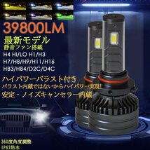 2023新発売 高輝度LEDヘッドライト H1 H3 H4 H7 H8 H9 H11 H16 HB3 HB4 d2s d4s d2r d4r 爆光 白 黄色 ブルー系 ピンク系 ライムグリーン_画像1