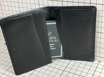 ソメス ソメスサドル somes レザー 革 名刺 カードケース ブラック 黒 中古_画像5