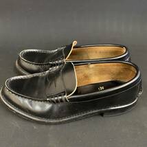 K2422 中古 REGAL リーガル 革靴 ブラック 24.5cm メンズ ビジネスシューズ ローファー 紳士靴 現状品_画像3