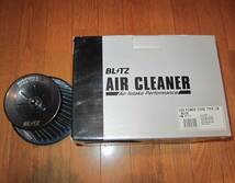 BLITZ(ブリッツ)の剥き出しエアクリーナー「SUS POWER AIR CLEANER」　　青　サスパワー　コアタイプ　アコード　CF　CH　F20B　インテーク_画像6