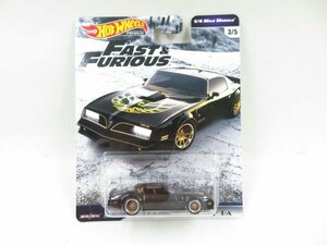 (n1149）ホットウィール プレミアム ワイルドスピード 77 Pontiac Firebird T/A ポンティアック ファイアバード 1/4 MILE MUSCLE 3/5