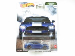 (n1150）ホットウィール プレミアム ワイルドスピード Custom Mustang カスタム マスタング FURIOUS FLEET 2/5