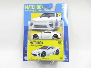 (n1232）マッチボックス コレクターズ 2012 LEXUS LFA レクサス 19/22 MATCHBOX