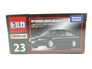 (n1385）トミカ プレミアム MITSUBISHI LANCER GSR Evolution Ⅲ 三菱 ランサーエボリューション 23 tomica PREMIUM