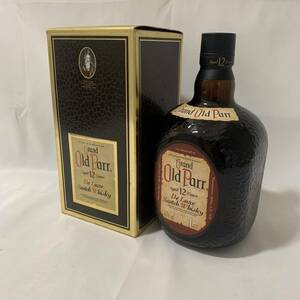 【AS 20870】1円～ Grand OLD Parr 12 De Luxe Scotch Whisky グランド オールドバー 12年　デラックススコッチウィスキー 現状品