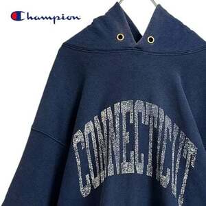 TC101さ@ Champion 90s REVERSE WEAVE XXL スウェット パーカー フーディー チャンピオン リバースウィーブ 