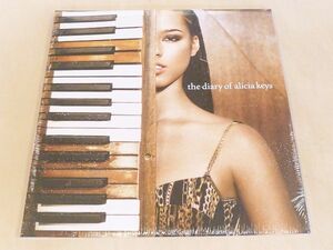 未開封 アリシア・キーズ The Diary Of Alicia Keys 見開きジャケ仕様2枚組LP 2nd You Don't Know My Name Kanye West Tony! Toni! Tone!