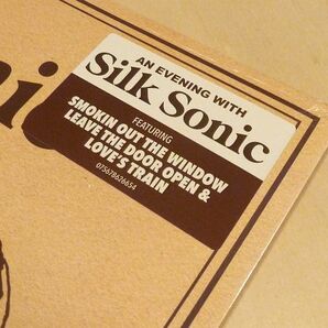 未開封 10曲入りLP シルク・ソニック An Evening With Silk Sonic Love's Train追加 Bruno Marsブルーノ・マースAnderson Paak Thundercatの画像6
