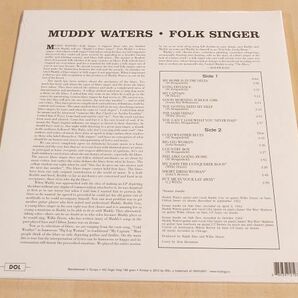 未開封 マディ・ウォーターズ Folk Singer 限定見開きジャケ仕様HQ180g重量盤LP ボーナス5曲追加 Muddy Waters Buddy Guy ブルース Bluesの画像2