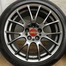 送料無料！美品！BBS RE-V FORGED 18インチ 8J +35 9J +45 PCD120 ブリヂストン 225/45R18 255/40R18 BMW 3シリーズ F30 F31 320d M3 E46_画像4