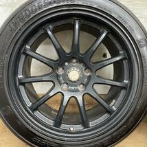 送料無料！Work EMOTION 17インチ 8J +35 9J +38 PCD114.3 ブリヂストン 235/45R17 255/40R17 クラウン マークII クレスタ スープラ シーマ_画像4