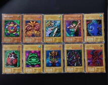 遊戯王OCG 初期 プレミアムパック1 決闘者伝説 コンプリート 時の魔術師 封印されしエクゾディア 他 10枚セット 1999年 トレカ_画像1