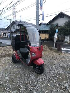 ホンダジャイロキャノピー 2st後期型点検整備済み、エンジンOH済み　ミニカー売り切り格安！！！