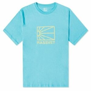 RASSVET /PACCBET ロゴTシャツ size s