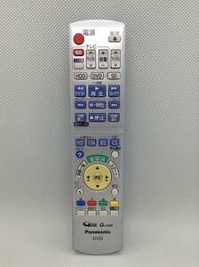 C222○Panasonic パナソニック テレビ ＴＶ DVDレコーダー用 リモコン N2QAYB000348 対応 DMR-XP15 DMR-XP200-K 【保証付】