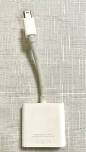 Apple純正 ★ Apple Mini DisplayPort DVIアダプター A1305 変換　