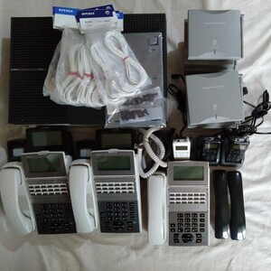 NX2M主装置（ユニット含む）と電話機セット