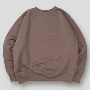 AURALEE / オーラリー 19AW BAGGY POLYESTER SWEAT P/O / バギーポリエステルスウェットプルオーバー A9AP03PU 4 SSM2918 ブラウン