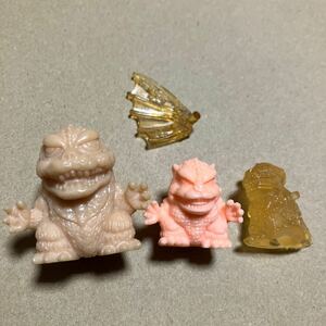 特撮 怪獣 マイナー 消しゴム フィギュア 東宝 TOHO SD ゴジラ ガシャポン 欠品ジャンク品 セット 検索用 食玩