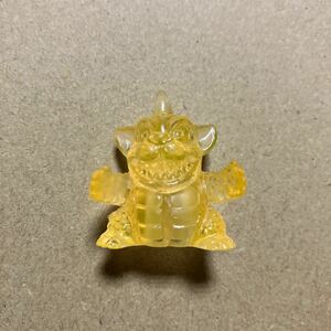 特撮 怪獣 マイナー 消しゴム フィギュア 東宝 TOHO ゴジラ SD クリア オレンジ ガバラ 検索用 ガシャポン 食玩