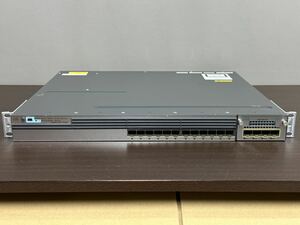 CISCO シスコ Catalist 3750-X Series / TNY-WSC3750X-3560X / C3KX-NM-1G / C3KX-PWR-350WAC / 現状品 動作未確認 ①①