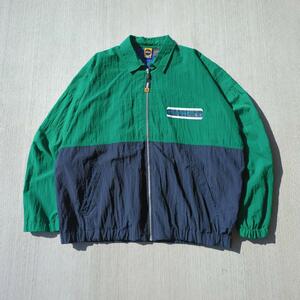 90s abc sports Nylon Jacket 企業物ナイロンジャケット espn cbs アメリカ 古着 ポロスポ テレビ局 acg