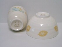 未使用品◆ムーミン 「湯のみ＆茶わん」 ぬくもりセット/岐阜信用金庫_画像3