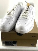 新品 NIKE COURT VISION LO NN DH2987 100 25.0cm 送料込み_画像1