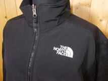 e103◆THE NORTH FACE フリースジャケット◆BOYS Lサイズ 黒色 ポーラテック 海外モデル ノースフェイス フリース デナリ ZIP IN ZIP対応6A_画像2