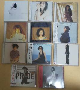 中古CD/今井美樹 11枚～Dialogue/Ivory1～3/PRIDE/retour/ア・プレイス・イン・ザ・サン ― ライヴ/She is/Lluvia/Milestone～セル盤