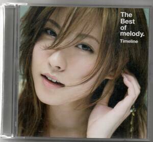 中古CD/The Best of melody.~Timeline~ 初回限定盤 CD+DVD melody メロディー セル盤