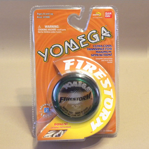 【未開封 新品】1990年代 当時物 バンダイ/ヨメガ ハイパーヨーヨー ファイヤーストーム a ( Vintage Bandai/YOMEGA Hyper YO-YO Firestorm