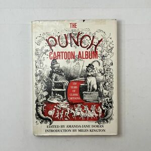 [ Англия способ ..]The Punch Cartoon Album 150 Years of Classic Cartoons 1990 колпак поцарапан . иметь манга дырокол * сборник репродукций иностранная книга 4.y