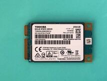 TOSHIBA msata SSD 256GB 動作確認済み_画像1